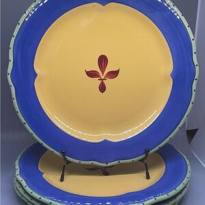 Pfaltzgraff Blue and Yellow Elegant Dinnerware Set